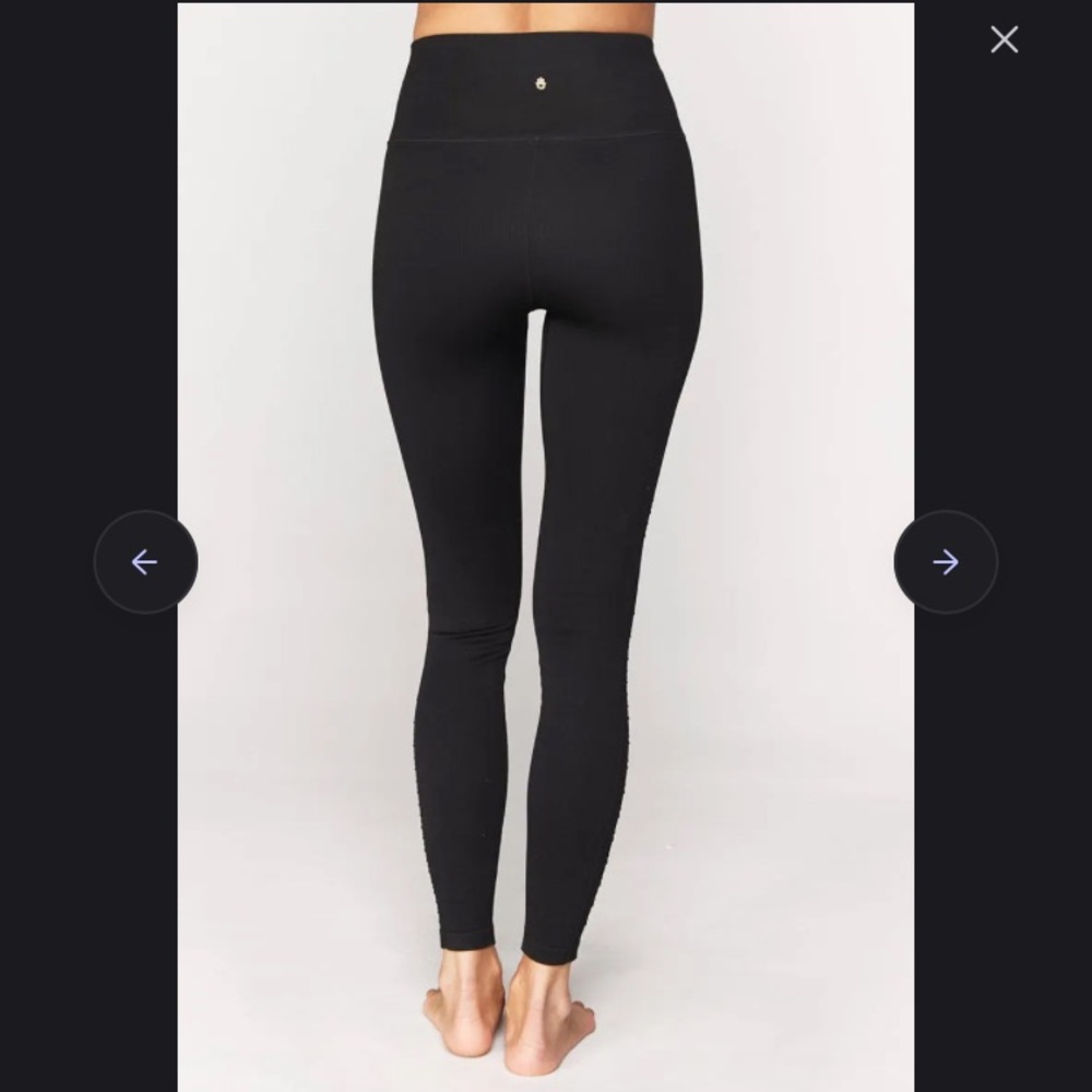 🙏🏻Spiritual Gangster Love Seamless Black Leggings